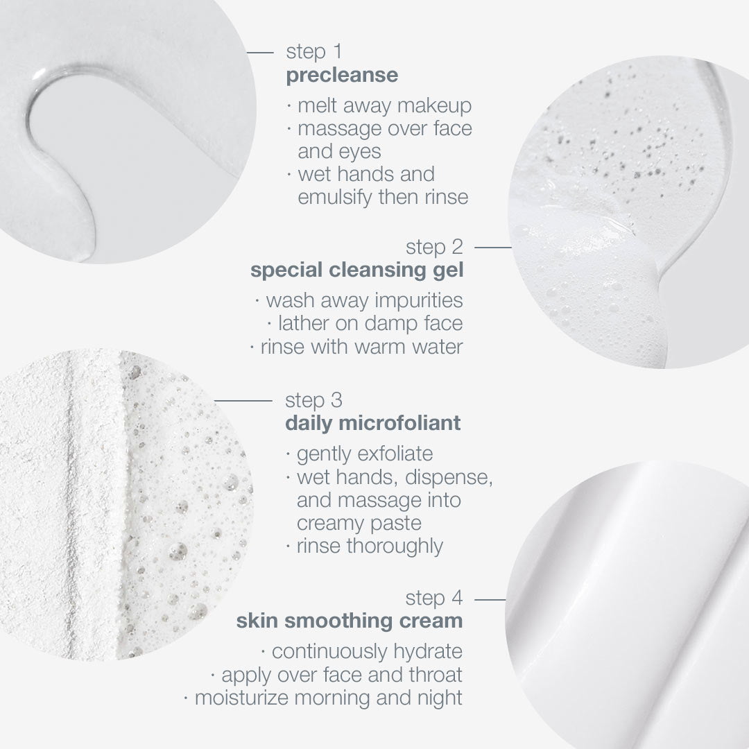 discover healthy skin kit how to use