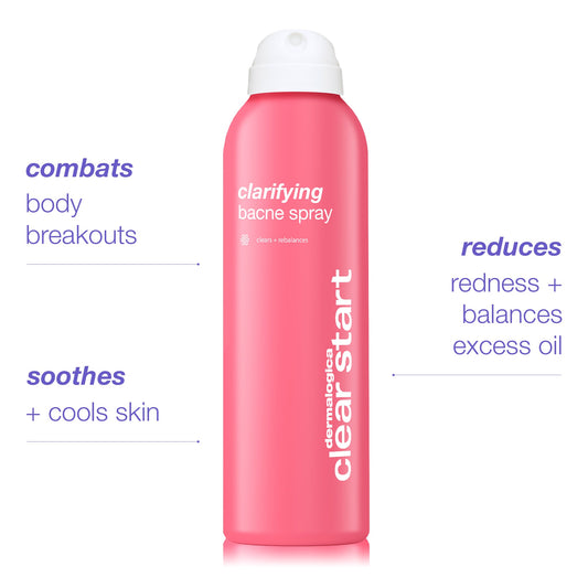 clarifying bacne spray benefits